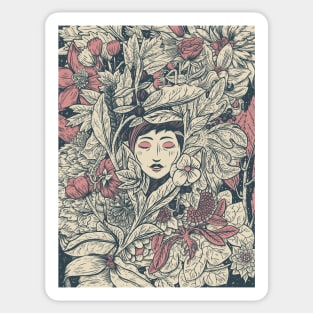 Ecstasy & Decay (art print) Sticker